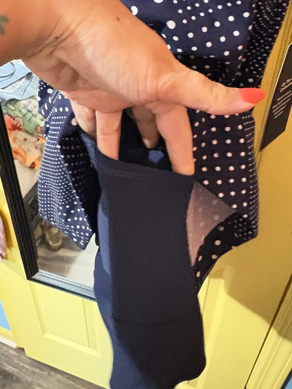 Abercrombie & Fitch YPB Navy Athletic Dress - Picture 7 of 9